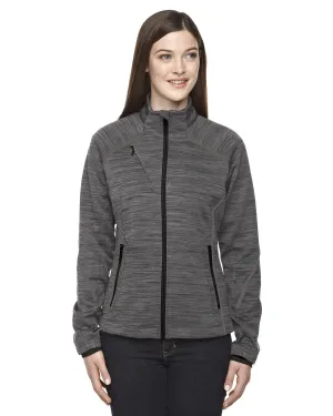 78697 Ash City - North End Sport Red Ladies' Flux Mélange Bonded Fleece Jacket