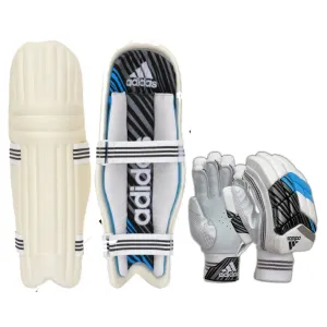 Adidas Incurza 4.0 Batting Pads   Adidas Incurza 4.0 Batting Gloves Youth Combo