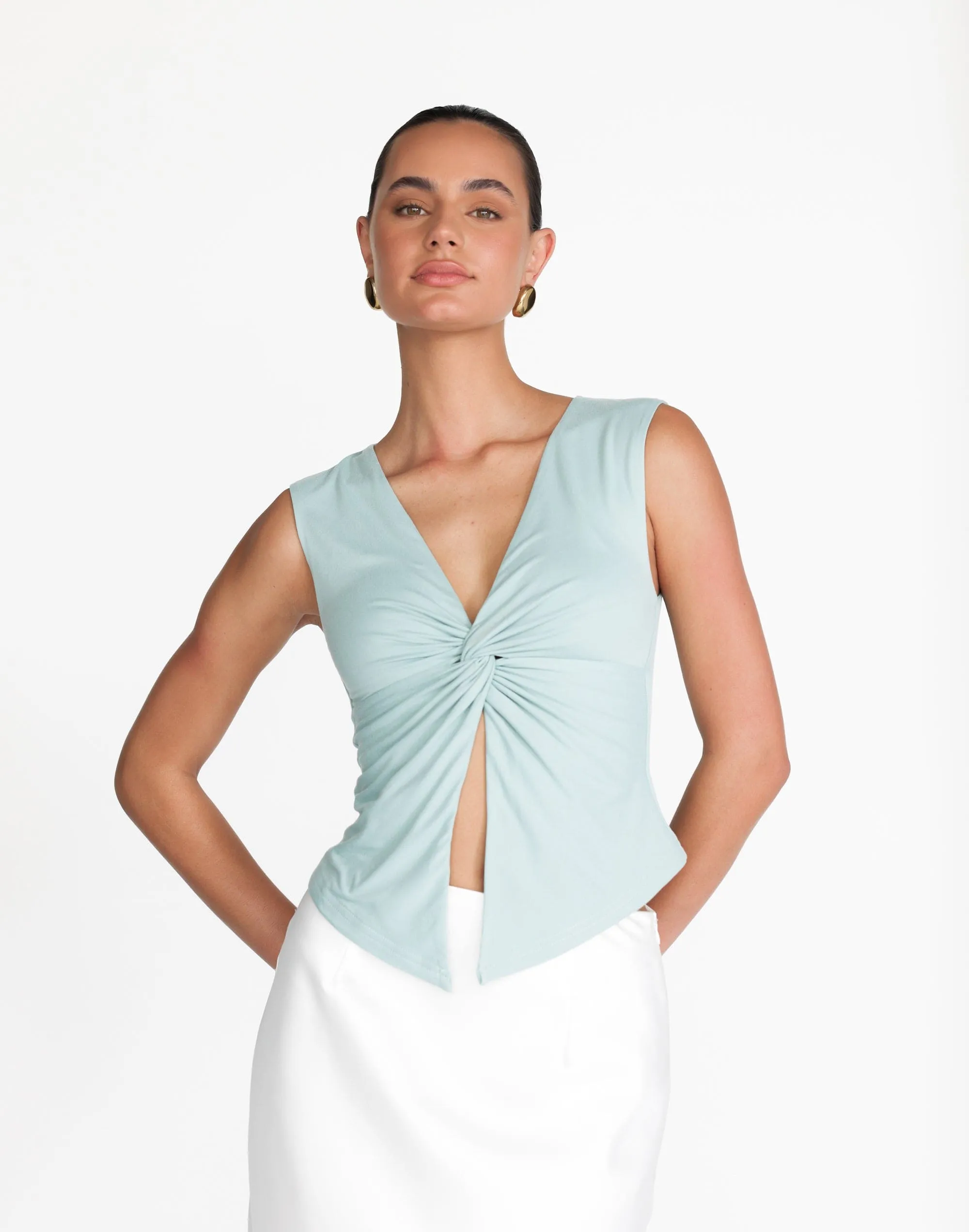 Althea Top (Azure)