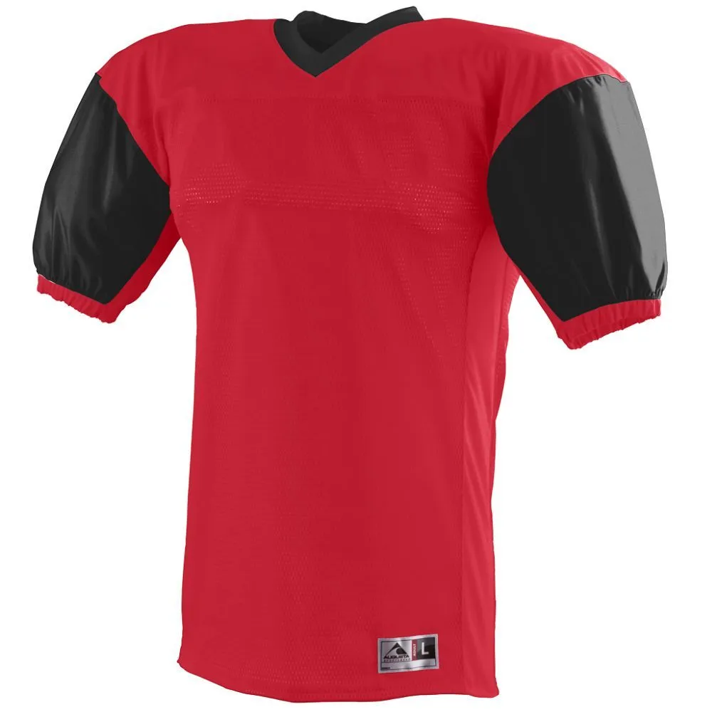 Augusta Adult Red Zone Football Jersey