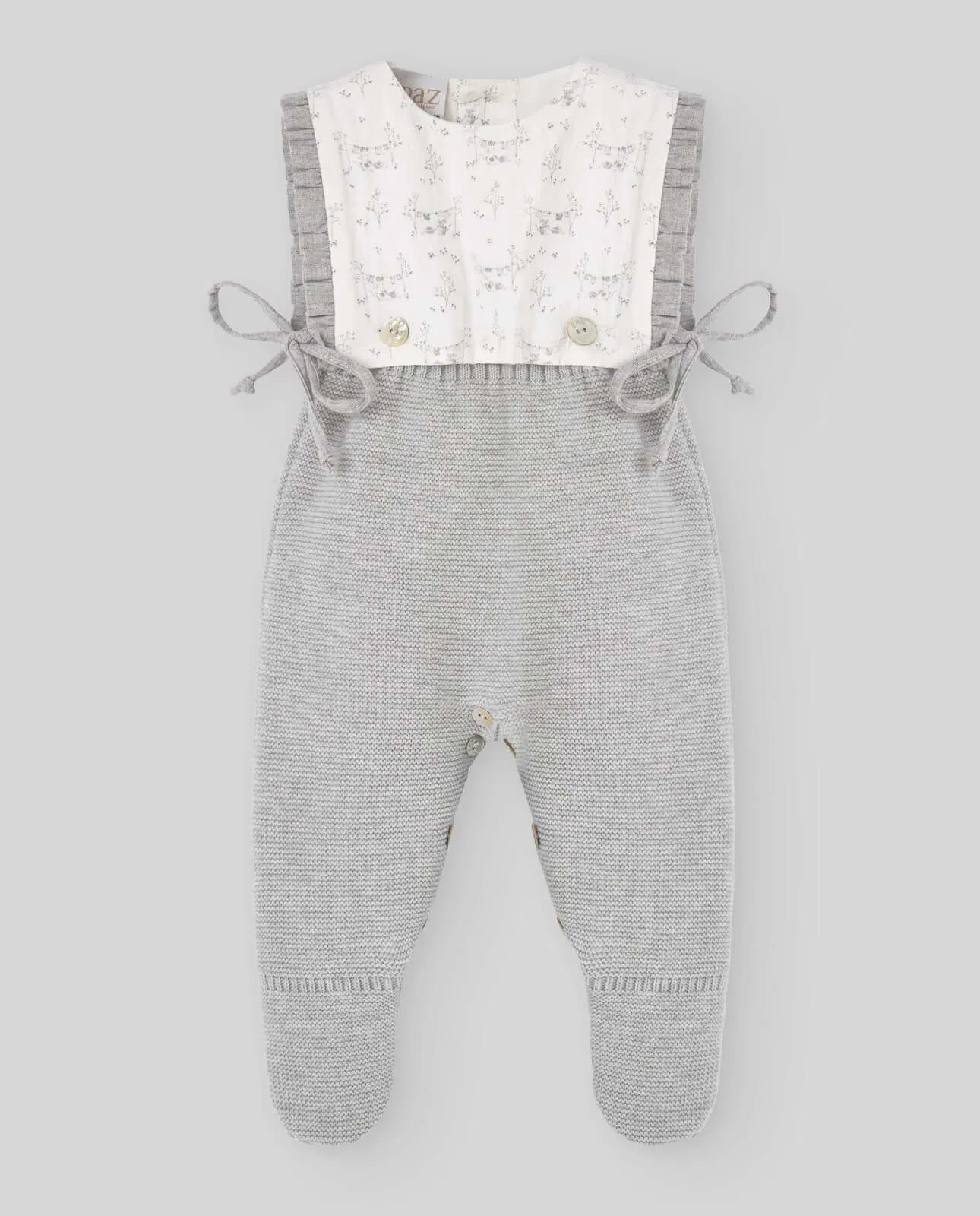 Baby Grey Knitted Set