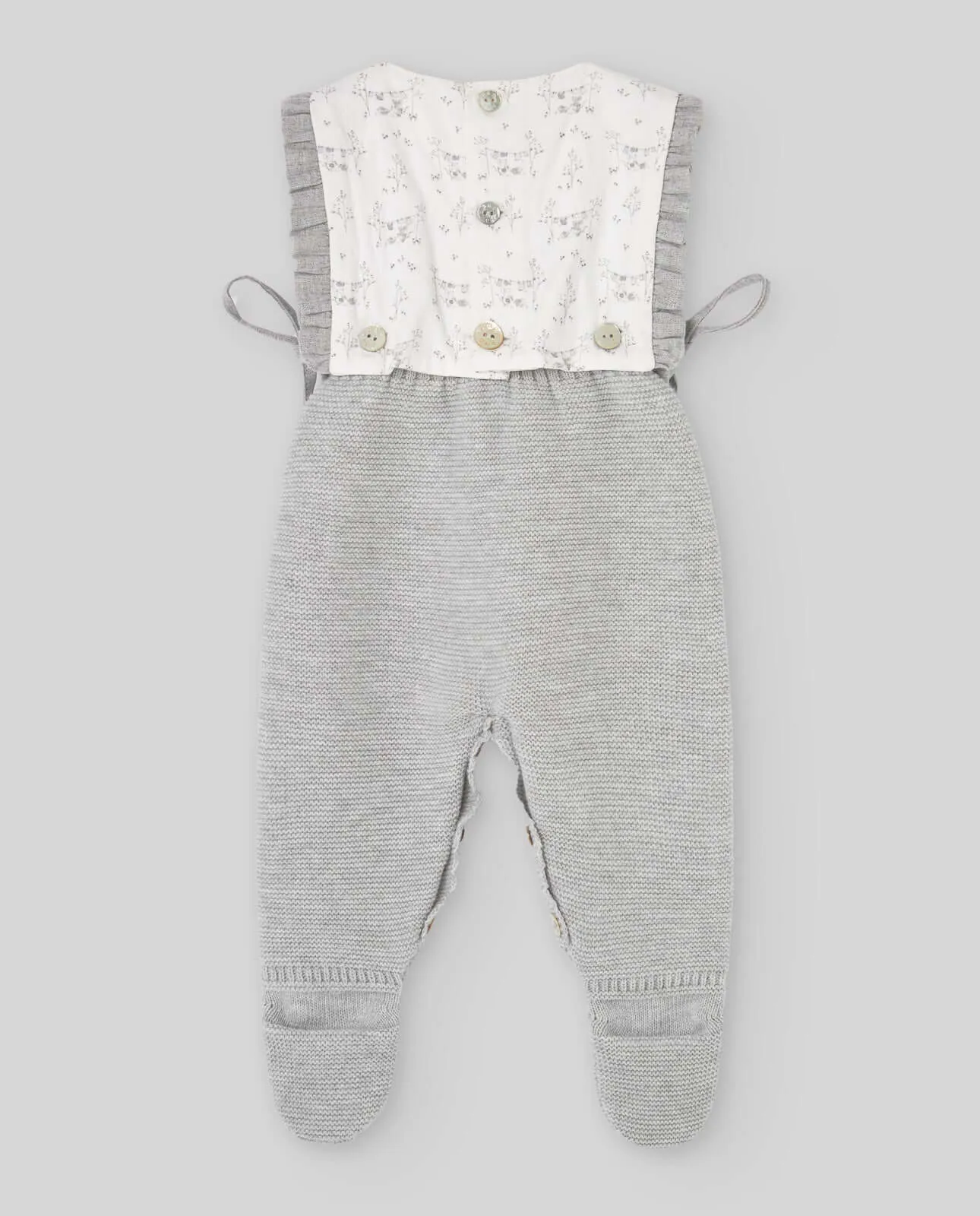 Baby Grey Knitted Set