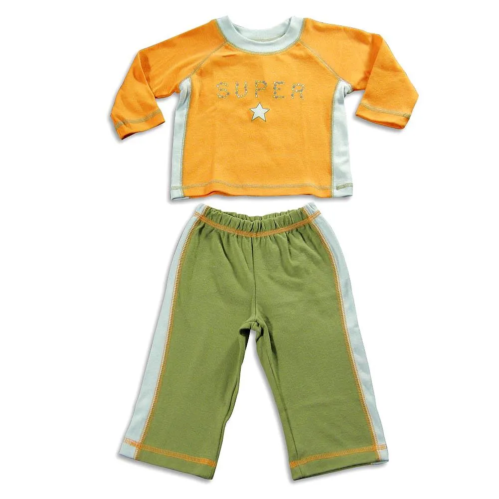 Cloud Mine - Baby Boys 2 Piece Long Sleeve Pant Set