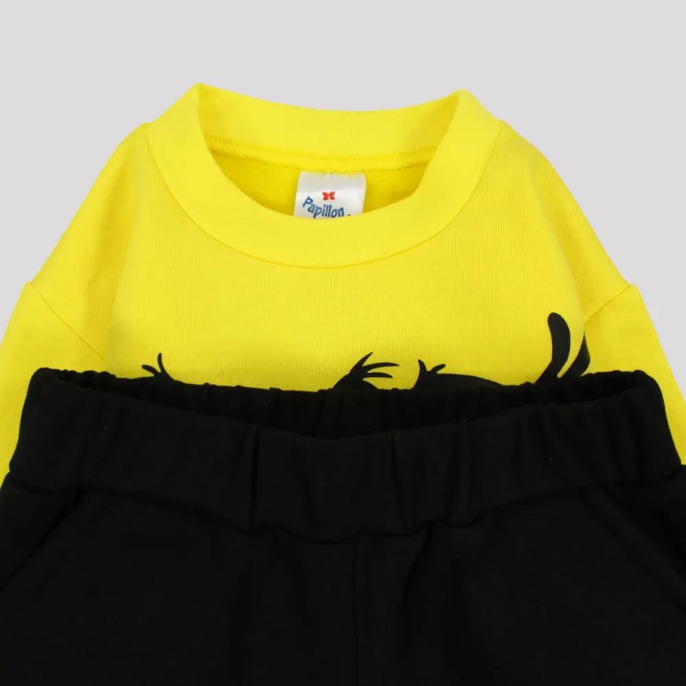 Daffy Duck Long-Sleeved Fleeced Pajama