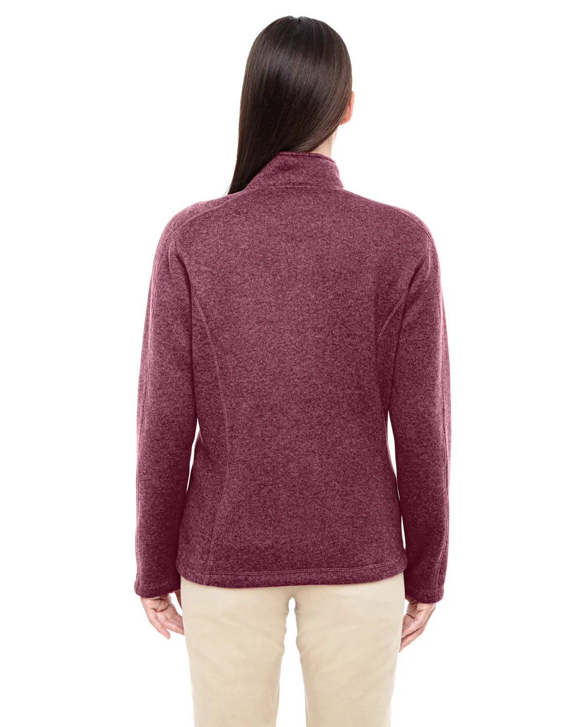 DG793W Devon & Jones Ladies' Bristol Full-Zip Sweater Fleece Jacket