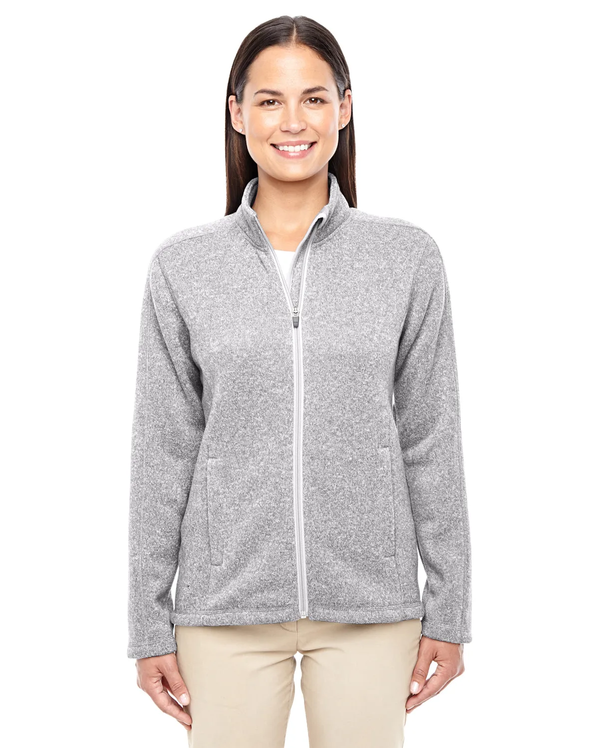 DG793W Devon & Jones Ladies' Bristol Full-Zip Sweater Fleece Jacket