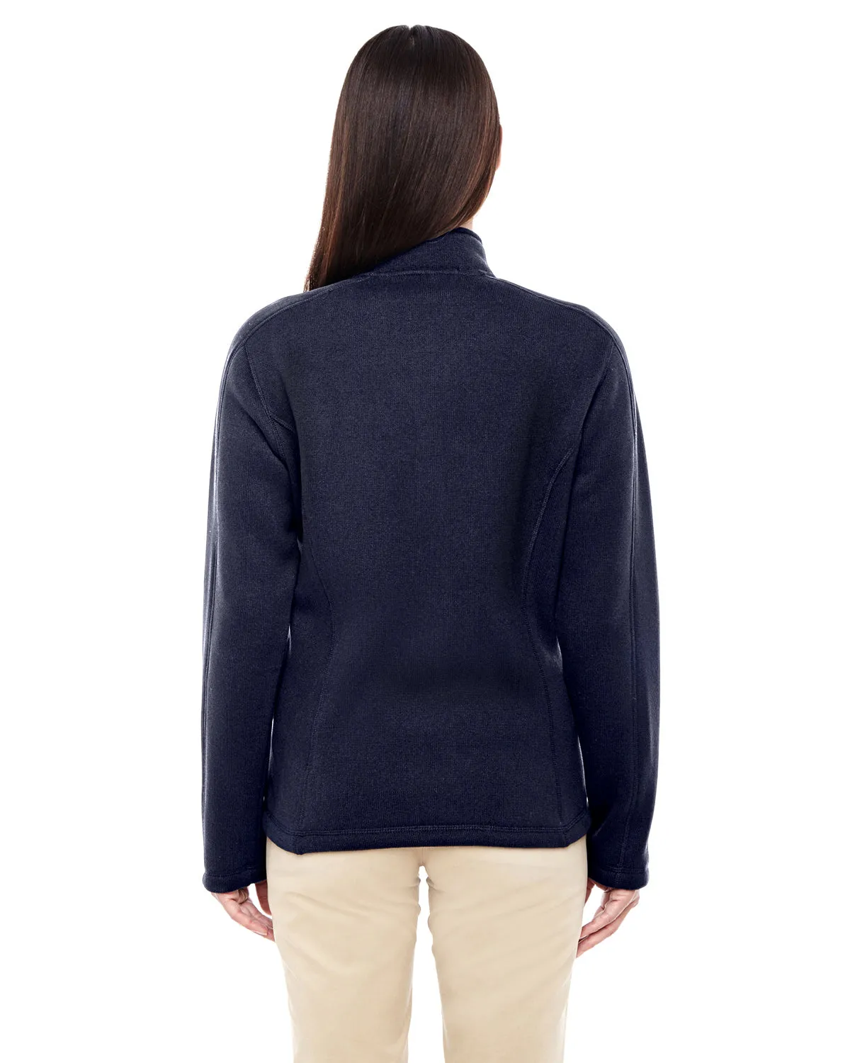 DG793W Devon & Jones Ladies' Bristol Full-Zip Sweater Fleece Jacket