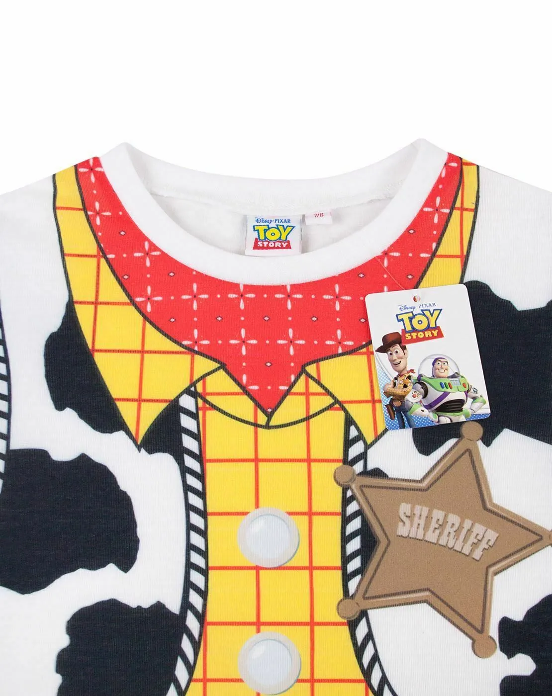 Disney Woody Boys Blue Long Sleeve Long Leg Pyjama Set