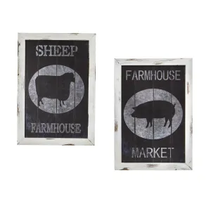 Farm to Table Wall Decor (Set of 2)