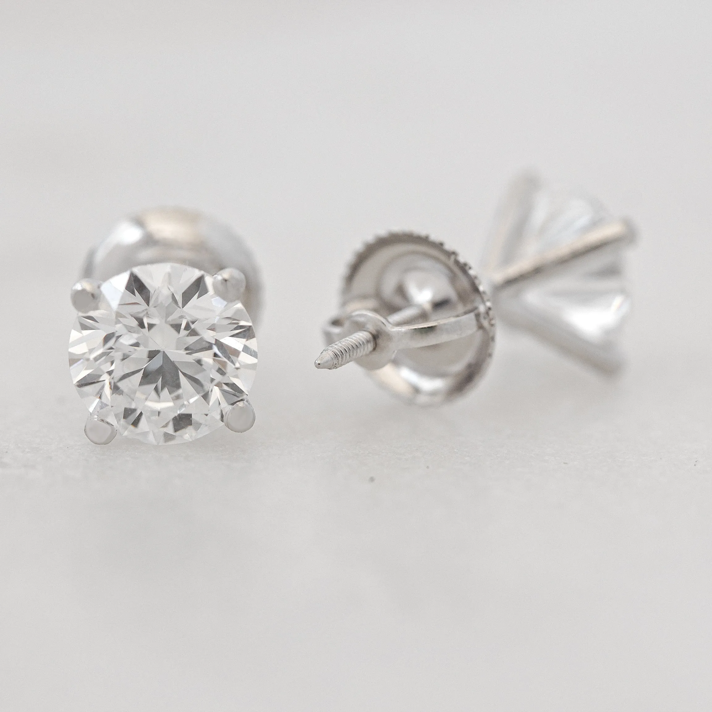 Lab Diamond Martini Stud Earrings Arya