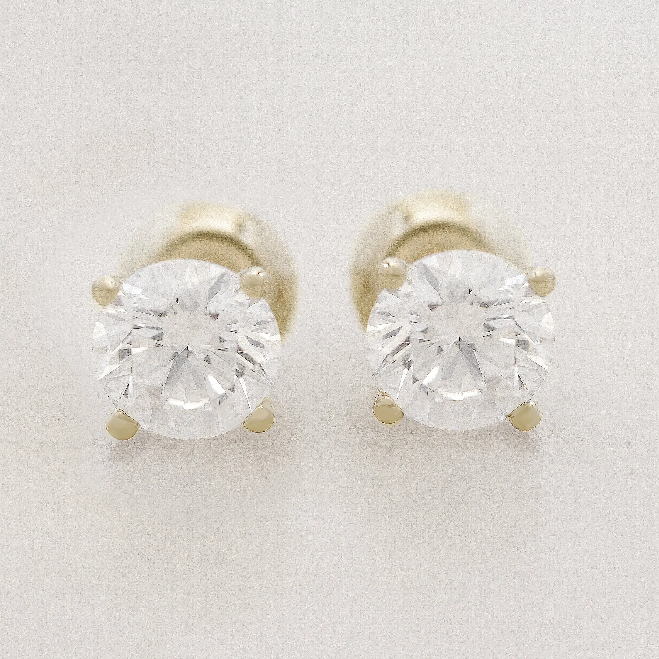 Lab Diamond Martini Stud Earrings Arya