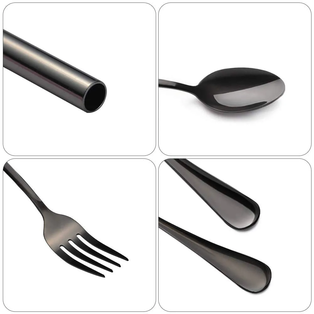 Minimalist stainless steel set