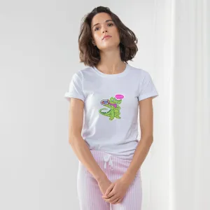 Munchies the Crocodile Women's Long Pant Pyjama Set