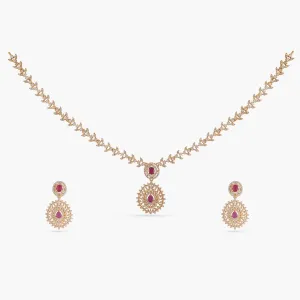 Neena Nakshatra CZ Necklace Set