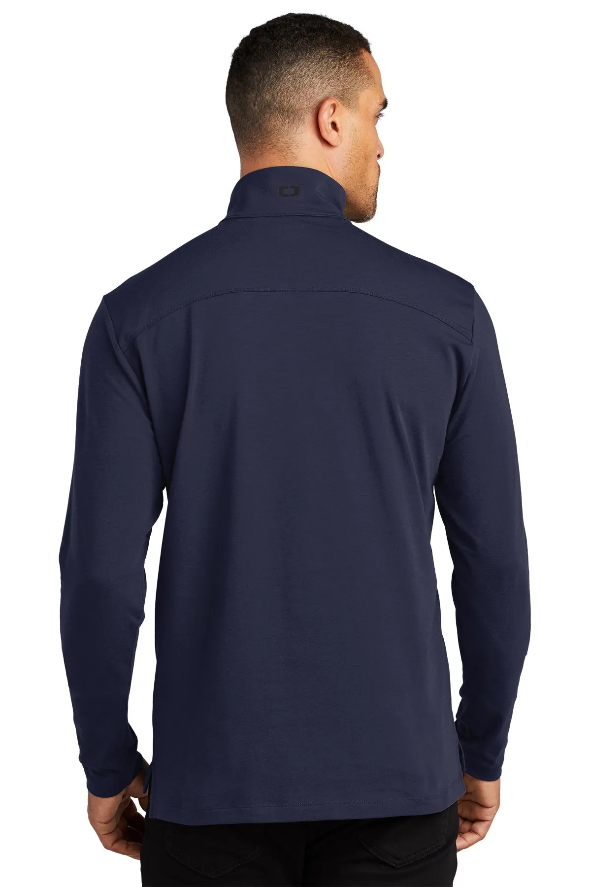 OGIO Limit Custom Quarter Zips, Navy