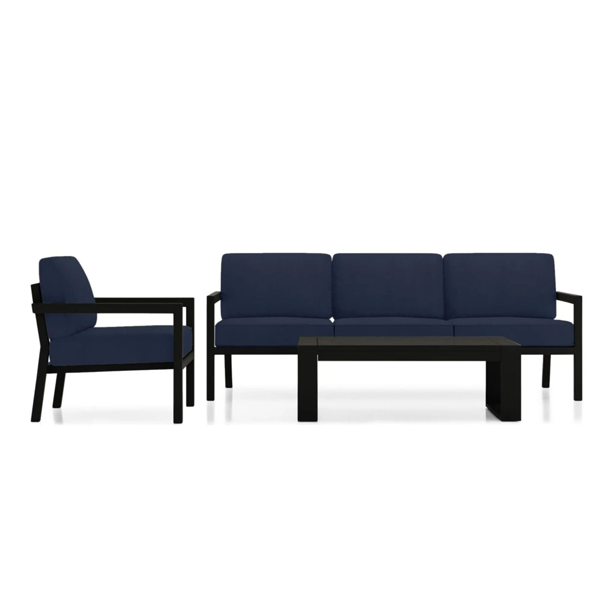 Pacifica 3 Piece Sofa Set