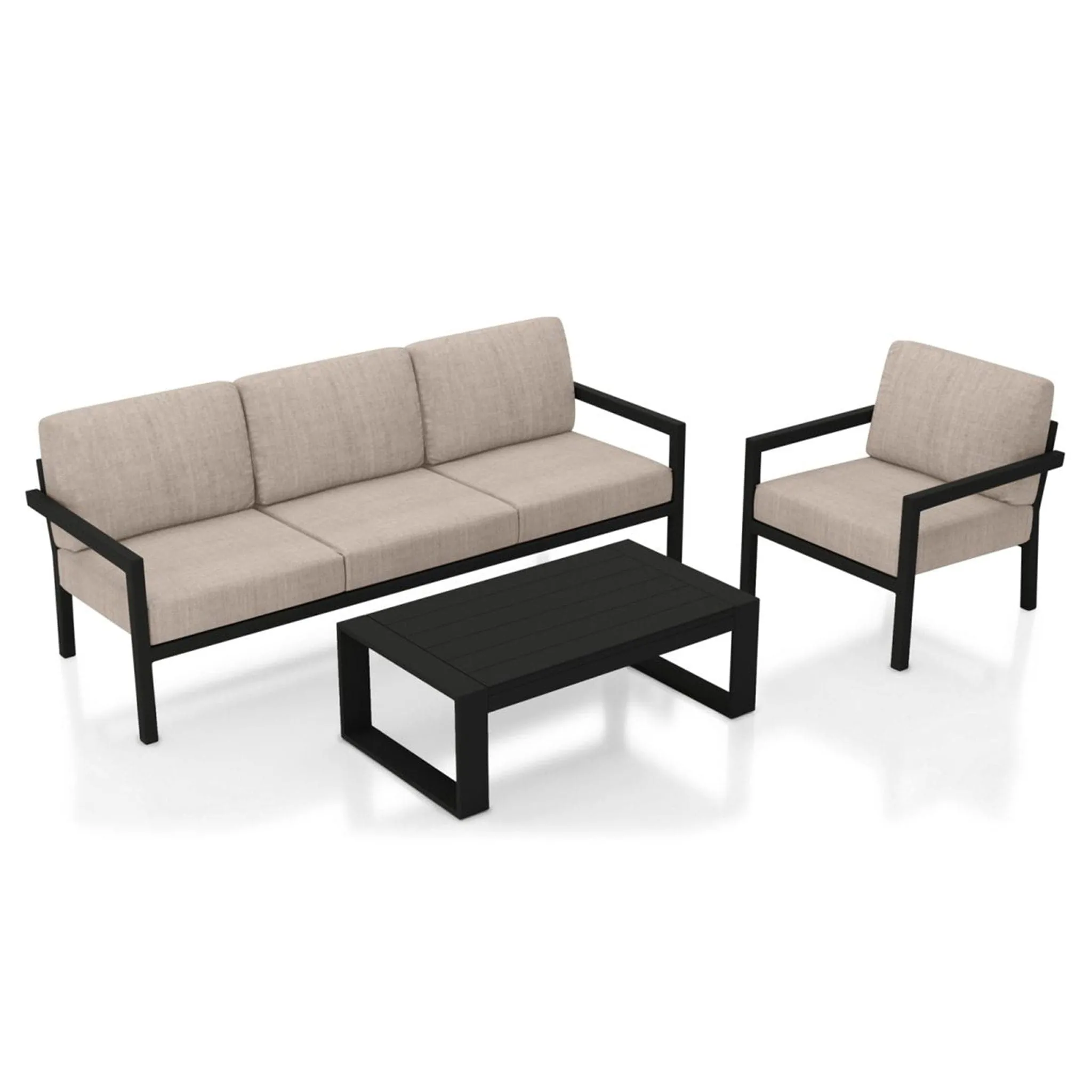 Pacifica 3 Piece Sofa Set