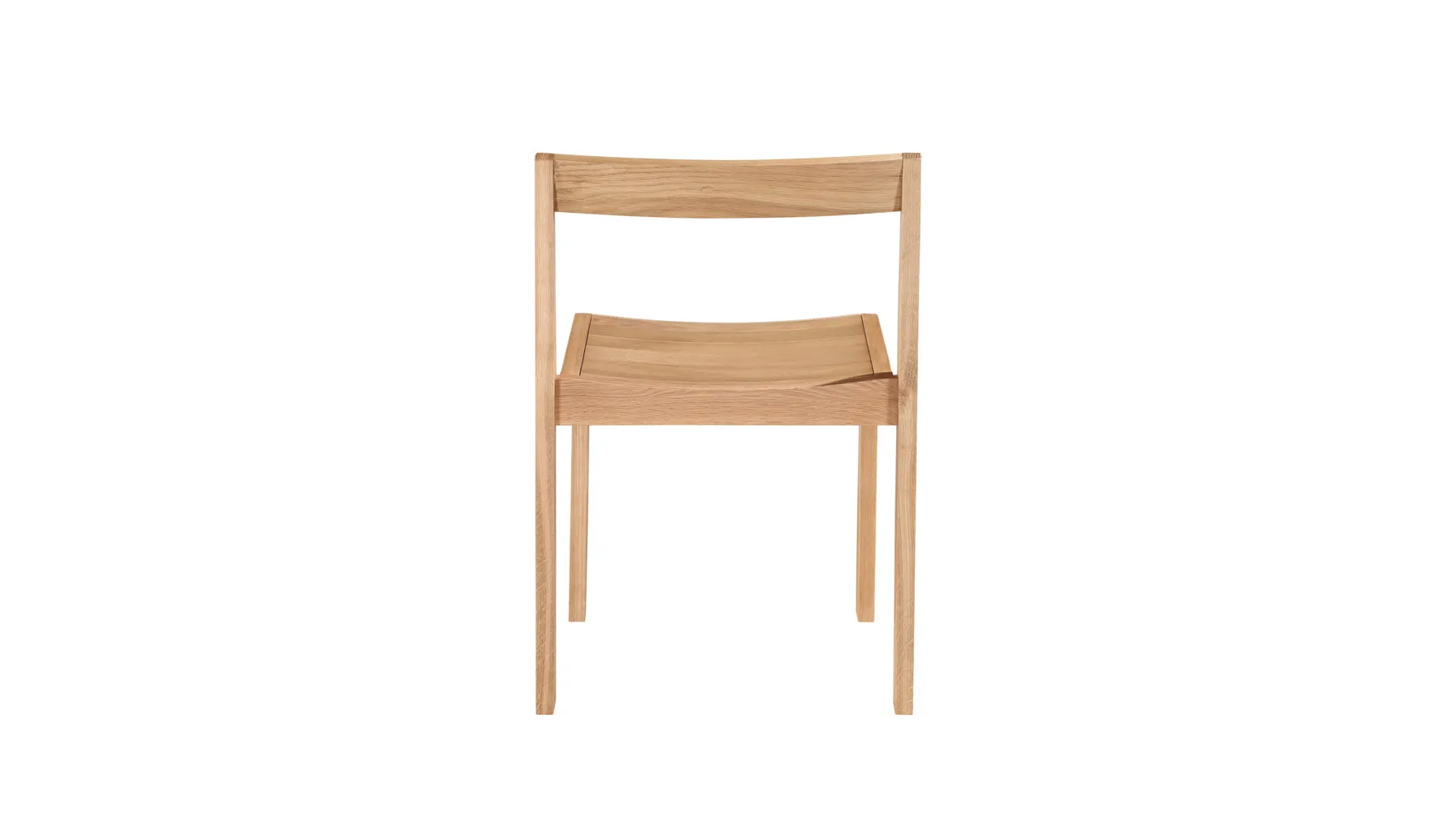 Plane Dining Chair (Set of Two), Oak