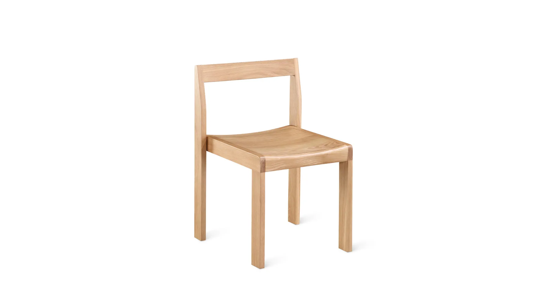 Plane Dining Chair (Set of Two), Oak