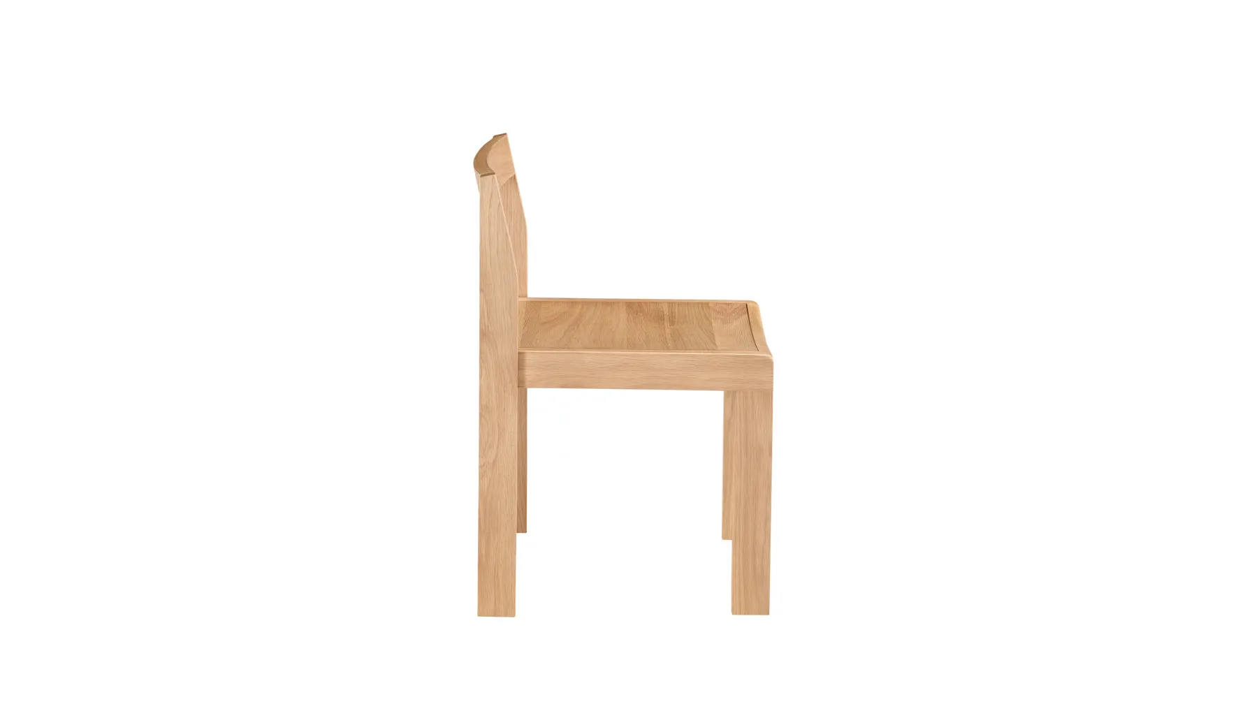 Plane Dining Chair (Set of Two), Oak