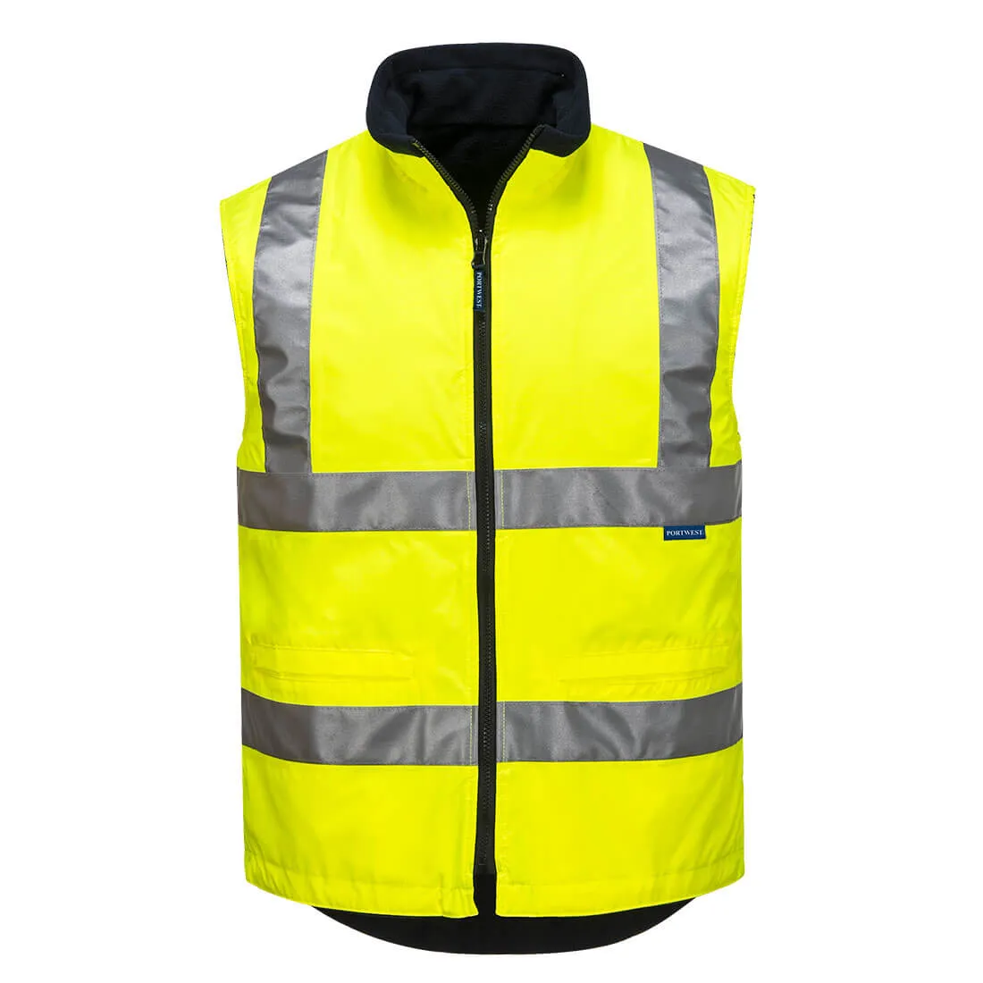 Portwest Polar Fleece Reversible Vest (MV214)