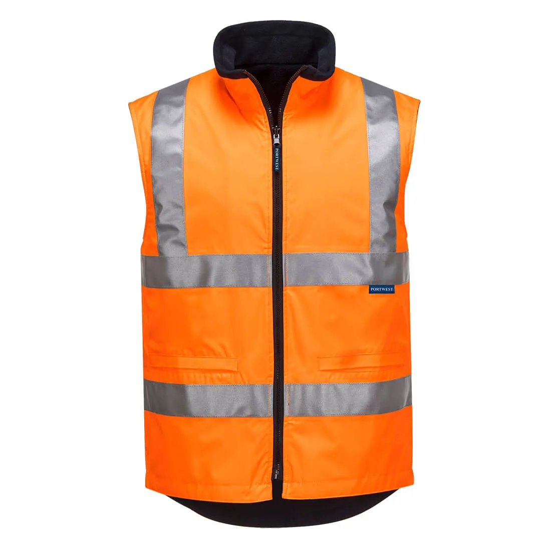 Portwest Polar Fleece Reversible Vest (MV214)