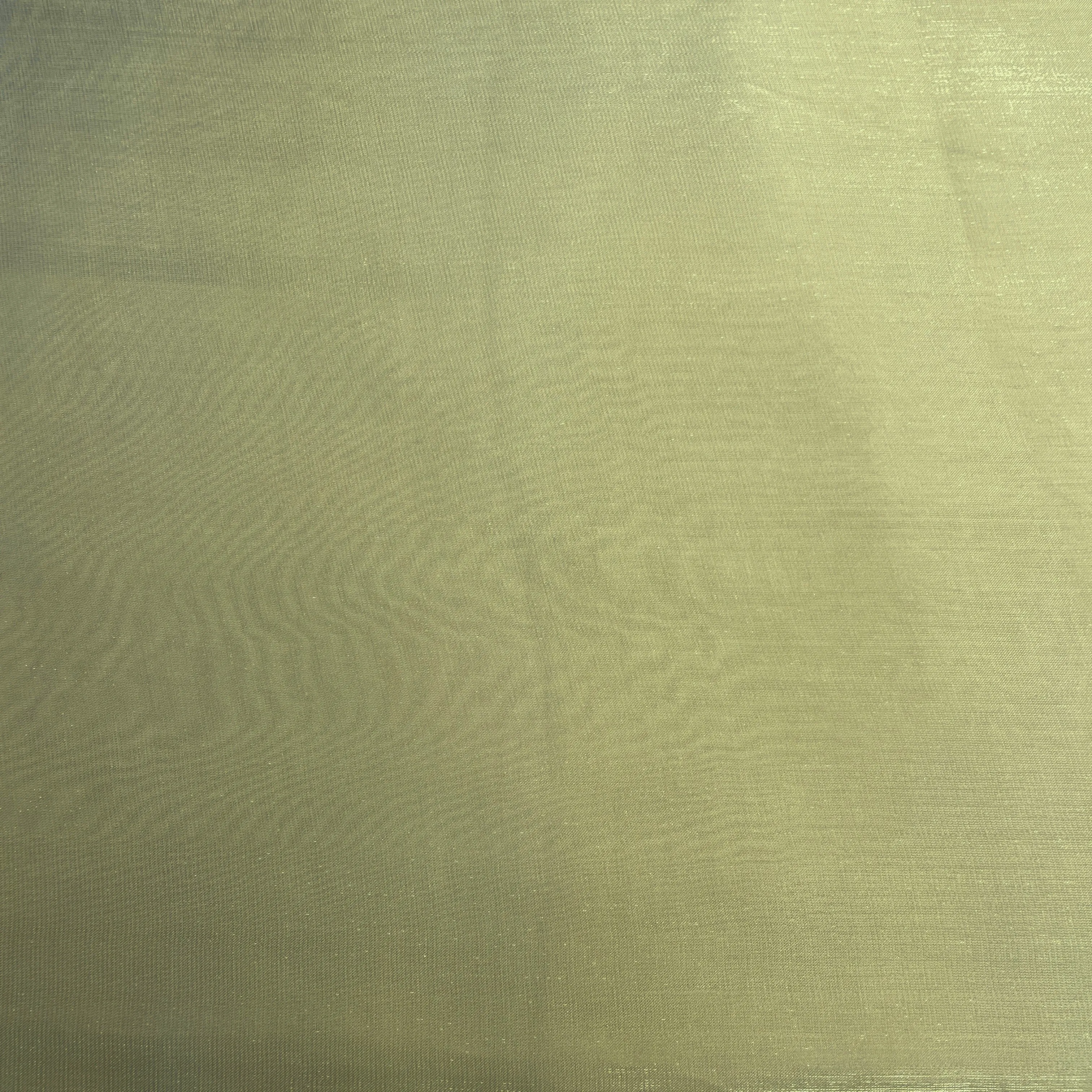 Premium Olive Green Solid Organza Satin Fabric