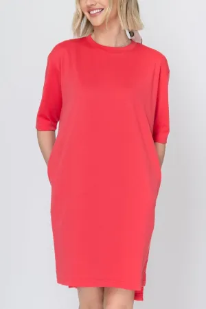 REESE DRESS (WATERMELON) 37"