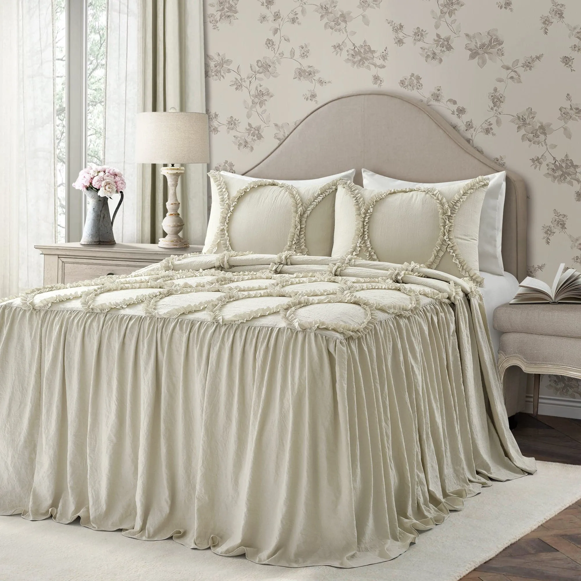 Riviera 3 Piece Bedspread Set