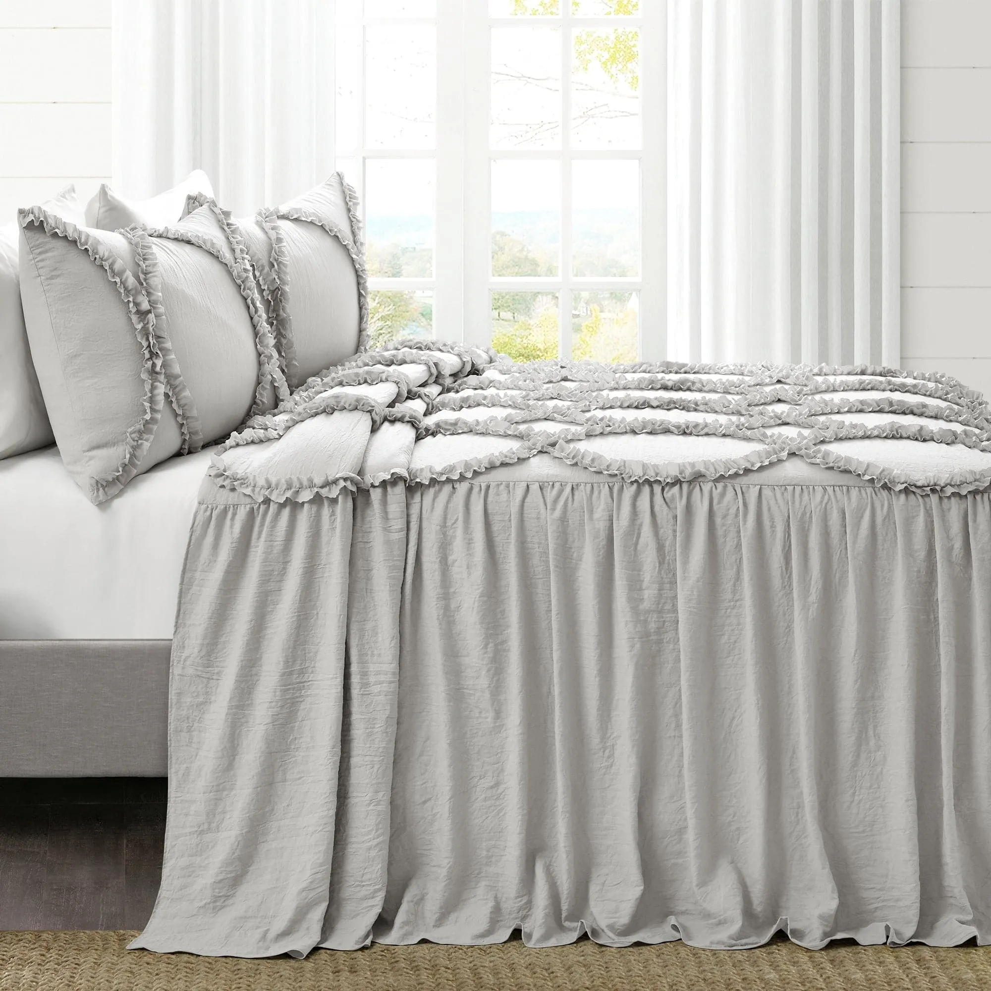 Riviera 3 Piece Bedspread Set