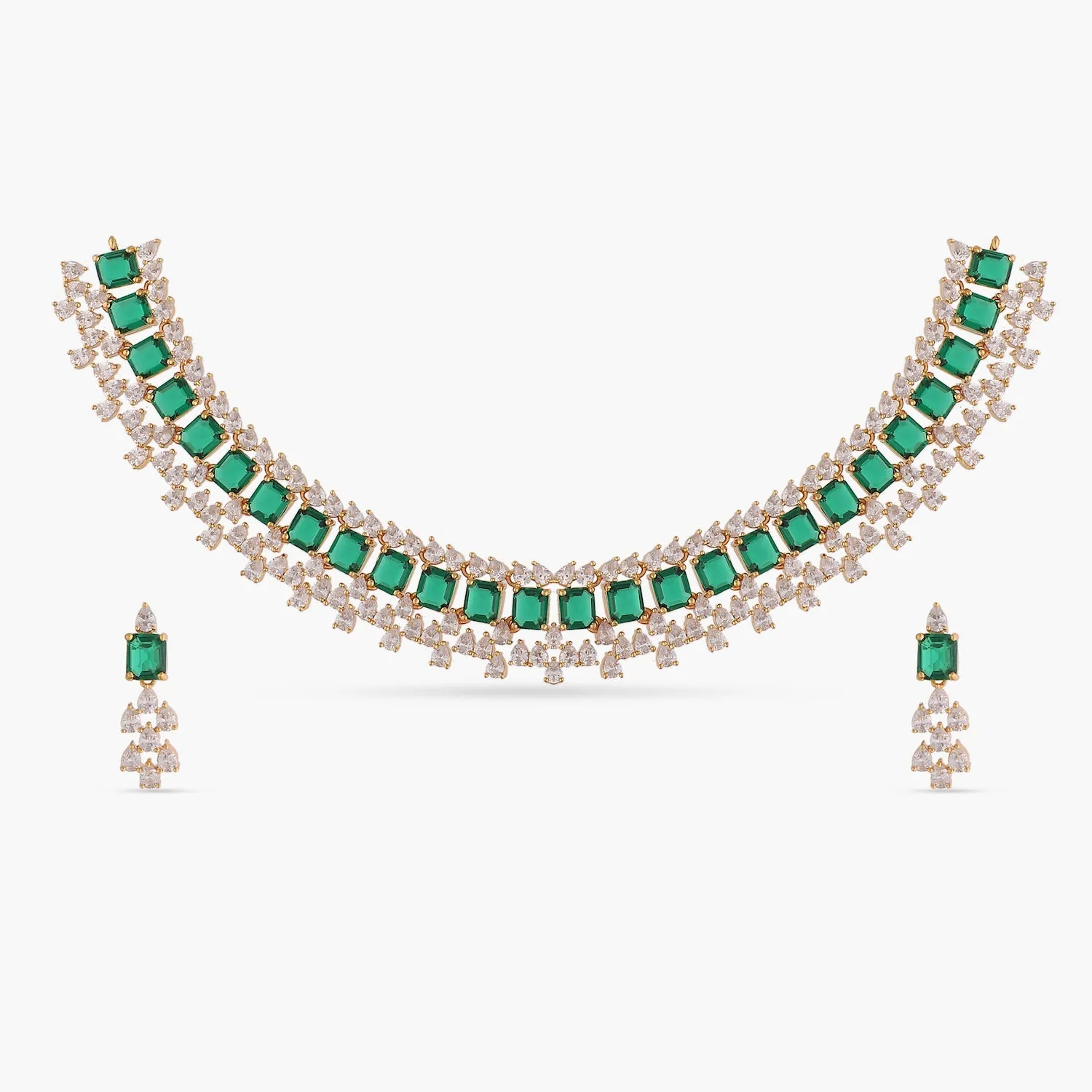 Ronja Nakshatra CZ Necklace Set