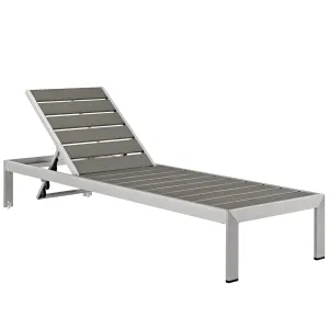 Shore Chaise Outdoor Patio Aluminum