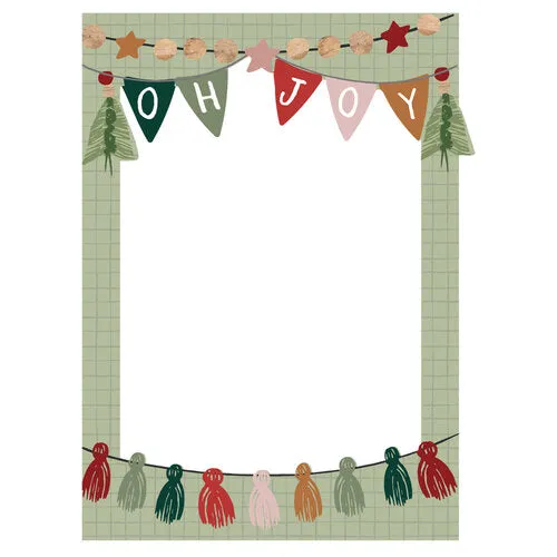 Simple Stories Boho Christmas Chipboard Frames*