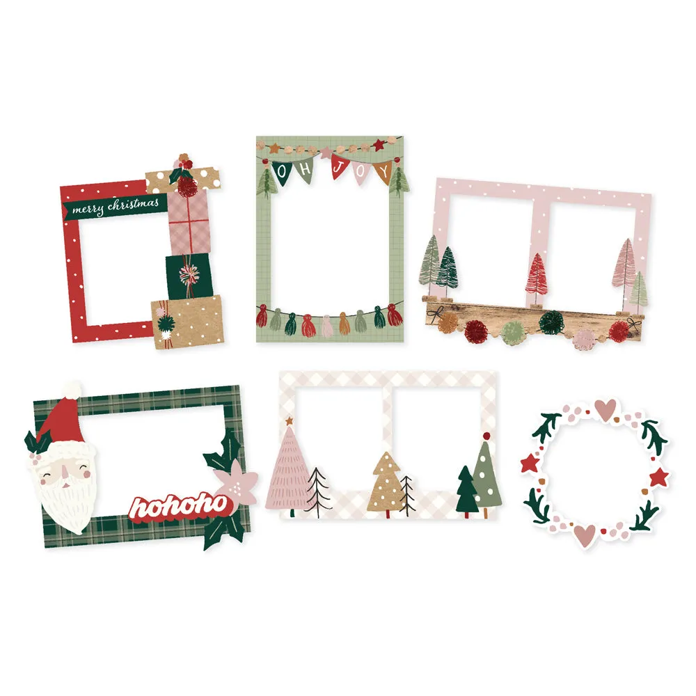 Simple Stories Boho Christmas Chipboard Frames*