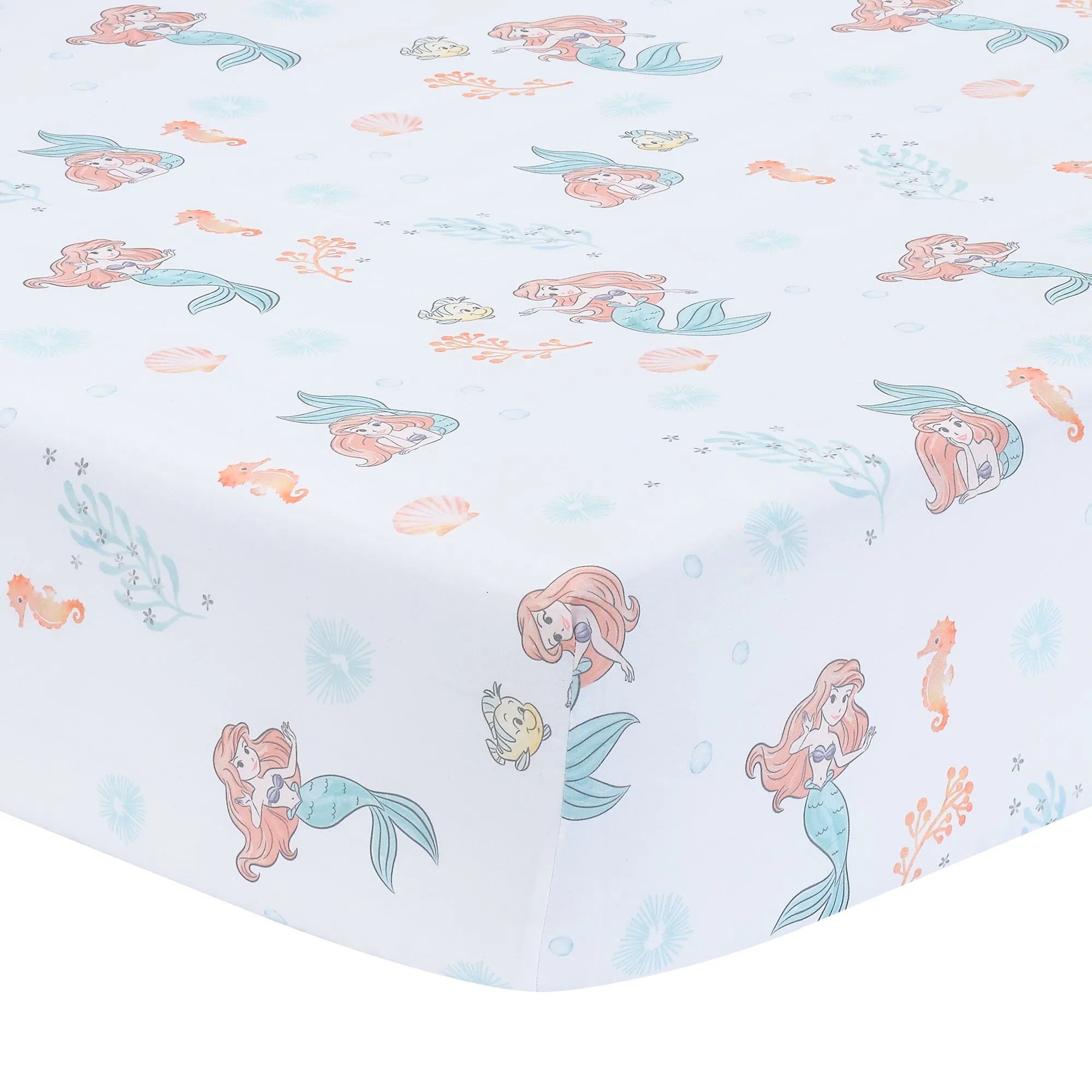 The Little Mermaid 3-Piece Crib Bedding Set