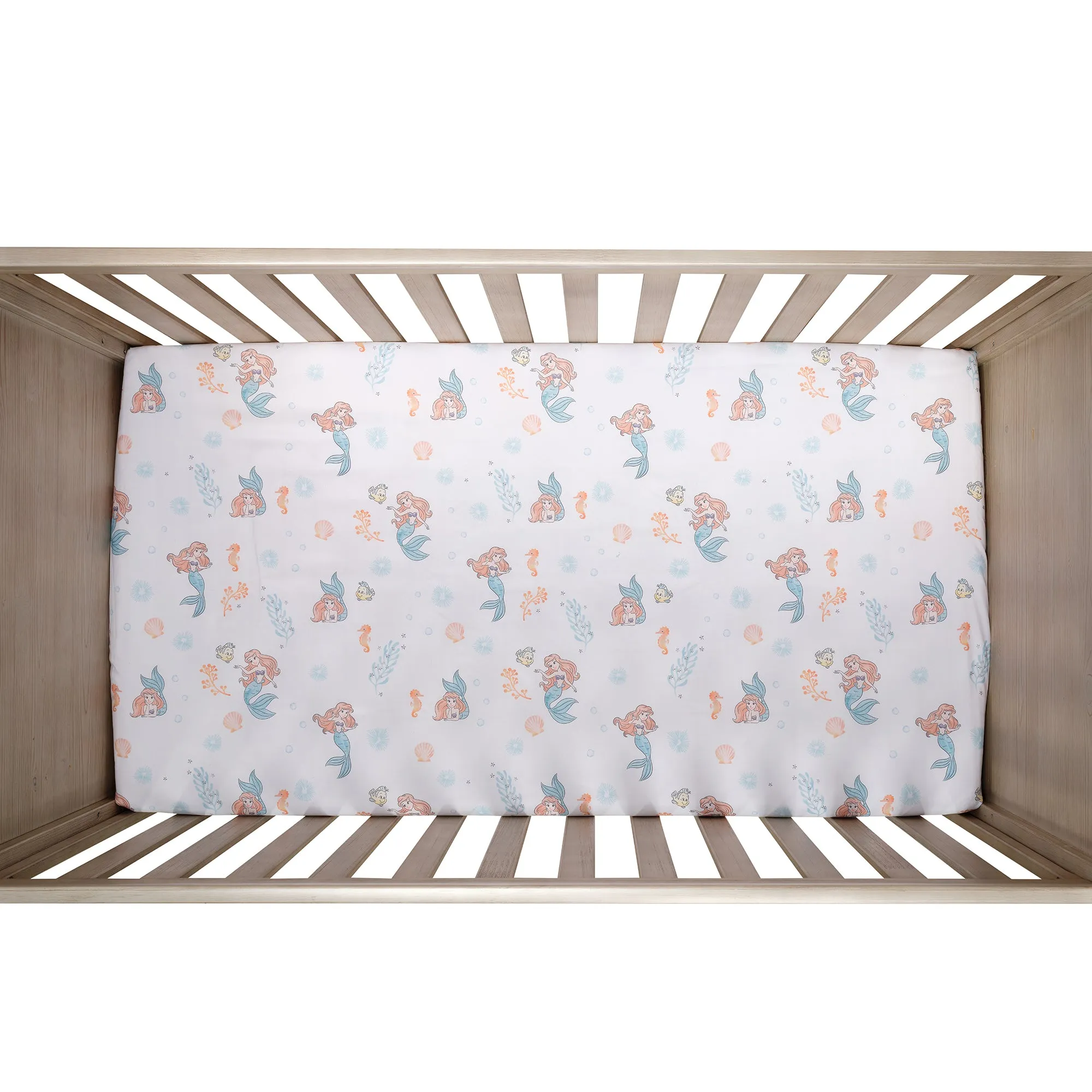 The Little Mermaid 3-Piece Crib Bedding Set