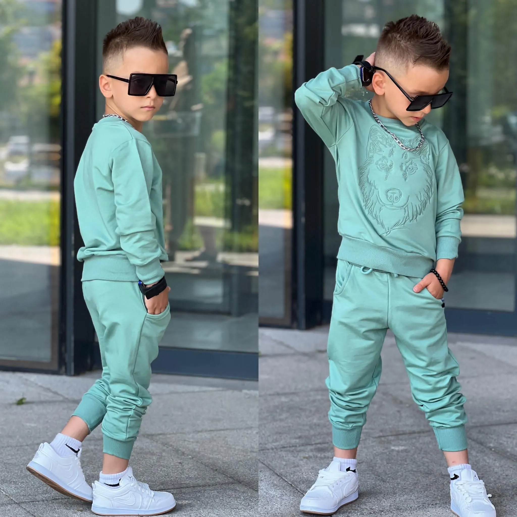 The Wolf Child Unisex Casual Set