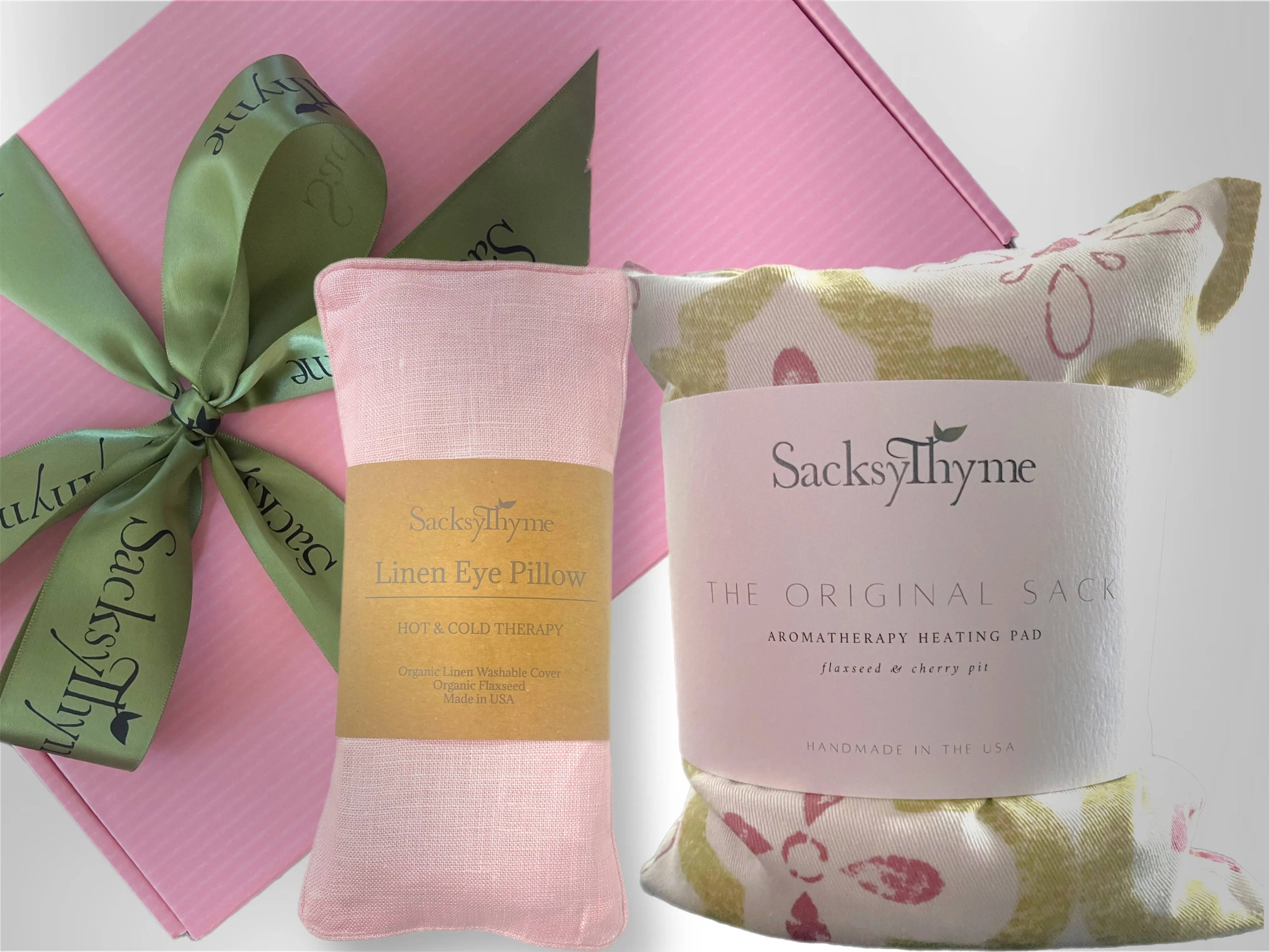 Two Piece Lavender Gift Set, Original Sack   Eye Pillow