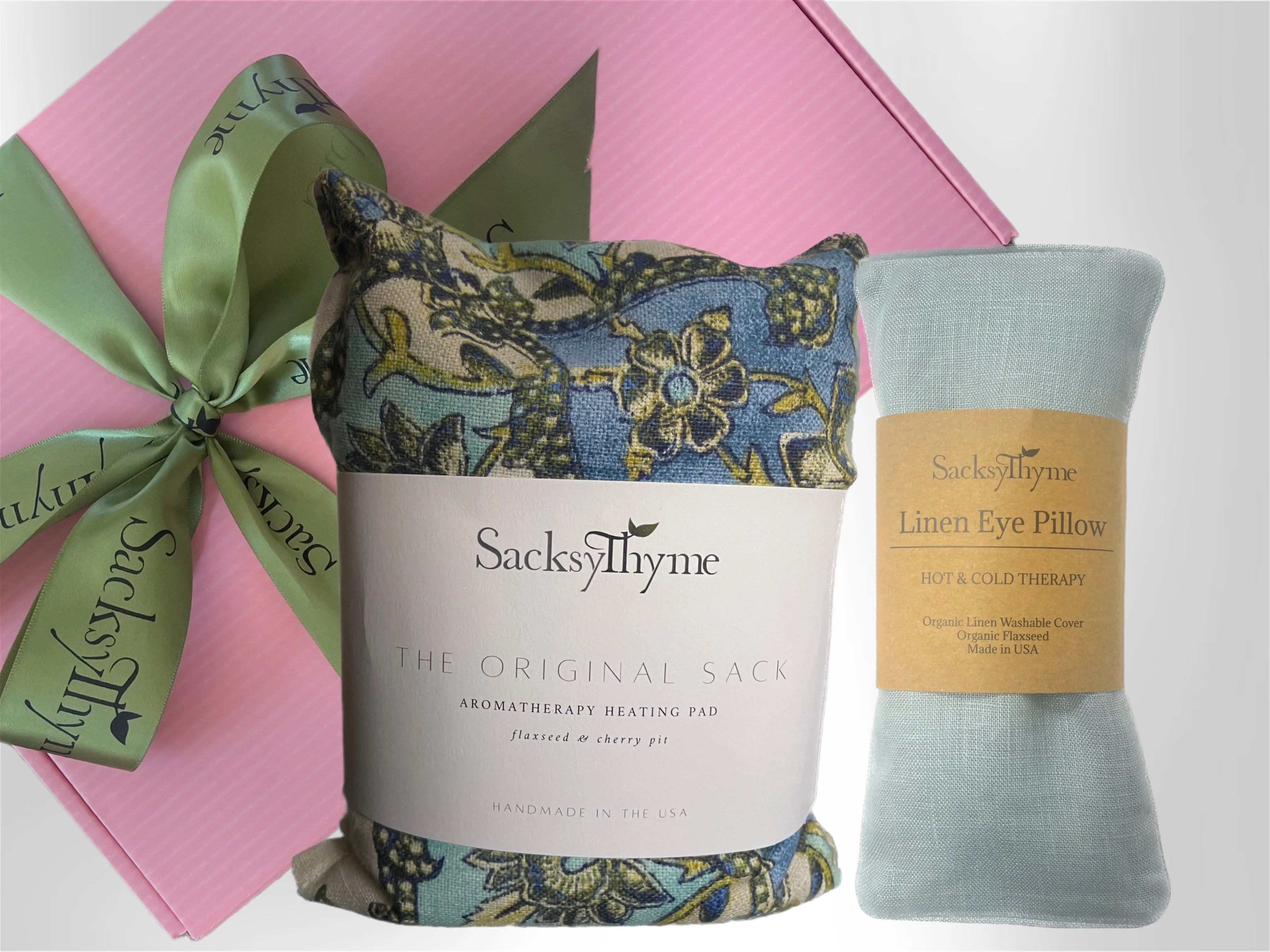 Two Piece Lavender Gift Set, Original Sack   Eye Pillow